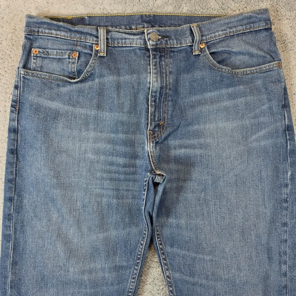 Levis 559 Relaxed Straight Jeans Mens 36x30 Blue Medium Wash Denim Baggy Y2K